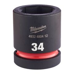  1" Schlagnüsse Milwaukee Schlagnuss SHOCKWAVE 1", kurz 34X62 mm 12465087