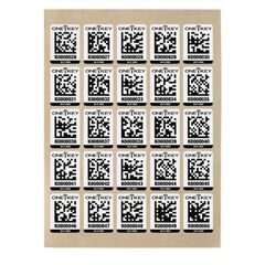  ONE-KEY™ Accessories Milwaukee QR-Code Sticker Plastik AIDTLP, 100 Stk. 12465530