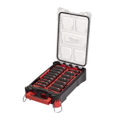  1/2" Schlagnüsse Milwaukee PACKOUT Schlagnuss-Set 1/2"lang, 16-tlg. 12465122