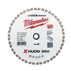  Premium SpeedCross Sägeblätter Milwaukee Speedcross Diamanttrennscheibe XHUDD 350mm 12465456