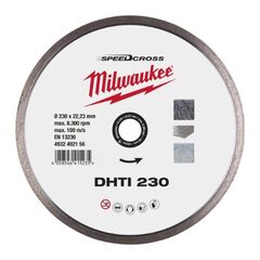  Premium SpeedCross Sägeblätter Milwaukee Speedcross Diamanttrennscheibe DHTi 230 mm 12465449