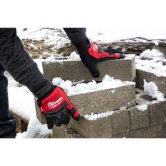  Persönliche Schutzausrüstung Arbeitshandschuhe Milwaukee Arbeitshandschuh Winter Gr. 7 schwarz-rot 12464833
