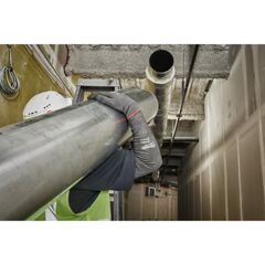  Persönliche Schutzausrüstung Arbeitshandschuhe Milwaukee Arm-Schnittschutz Klasse E, 45 cm, grau 12464772