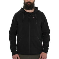  Thermo-Jacken und Pullover Milwaukee Akku-Heiz-Hoodie M12HHBL4, ohne Akku Gr. S schwarz 12464630