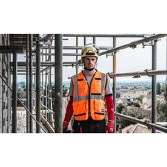  Persönliche Schutzausrüstung Kopfschutz Milwaukee BOLT200 Industriekletterhelm HiVis gelb unbelüftet 12464878