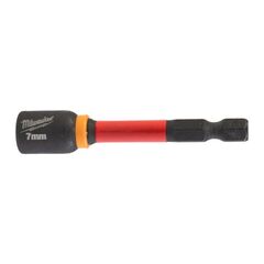  Shockwave schlagfeste Bits Steckschlüssel Milwaukee SHOCKWAVE Steckschlüssel Hex 7x65mm 12465045