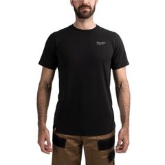  Funktions-T-Shirts Milwaukee Hybrid-T-Shirt HTSSBL-S schwarz 12464753