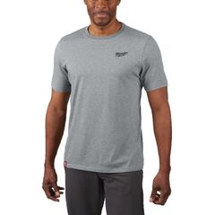  Funktions-T-Shirts Milwaukee Hybrid-T-Shirt HTSSGR-XL grau 12464666