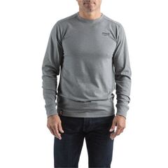  Funktions-T-Shirts Milwaukee Hybrid-Shirt HTLSGR-XL lang grau 12464713