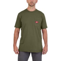  Funktions-T-Shirts Milwaukee Arbeits-T-Shirt WTSSGN-XL grün 12464761