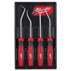  Haken- und Anreißwerkzeug-Sets Milwaukee Montagehaken Set Heavy-Duty, 4-tlg. (flach, gebogen, 90°, 45°) 12464489