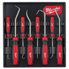  Haken- und Anreißwerkzeug-Sets Milwaukee Montagehaken Set Heavy-Duty, 8-tlg. (2 x flach, 2 x gebogen, 2 x 90°, 2 x 45°) 12464490