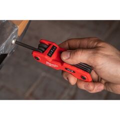  Handwerkzeuge Innensechskantschlüssel Milwaukee Klapp-Innensechskantschlüssel metrisch 12464465