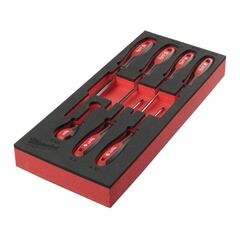  Schaumstoffeinsätze Milwaukee Tri-Lobe Schraubendreher Einlage 7-tlg., SL 12464578