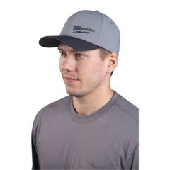  Kopfbedeckung und Mundschutz Milwaukee Baseball Kappe BCPDGR-S/M Perf dunkelgrau 12464604