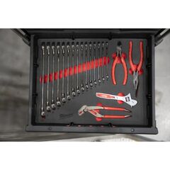  Adapter und Koffereinlagen Milwaukee PACKOUT Ringmaulschlüssel- und Zangen Set, Einlage 19-tlg. 12464549