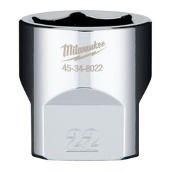  Ratschen- und Steckschlüssel-Sets Milwaukee 3/8" Steckschlüsseleinsatz metrisch, 22 mm 12464317