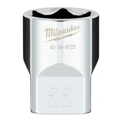  Ratschen- und Steckschlüssel-Sets Milwaukee Steckschlüsseleinsatz 1/2" metrisch, 22 mm 12464331