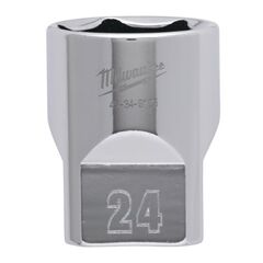  Ratschen- und Steckschlüssel-Sets Milwaukee Steckschlüsseleinsatz 1/2" metrisch, 24 mm 12464332