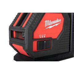  Akkugeräte Laser Milwaukee Kreuzlinienlaser CLL-C Alkaline, im Transportkoffer 12463550