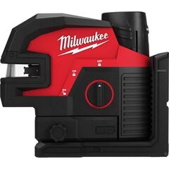  Akkugeräte Laser Milwaukee M12 Kreuzlinienlaser M12 CLL4P-301C 12463551