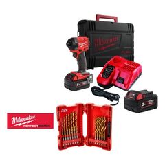  Befestigen Schlagschrauber Milwaukee Akku-Schlagschrauber M18FID3-502X, incl. 2 x Akku, Schnellladegerät, HD Box 12463505