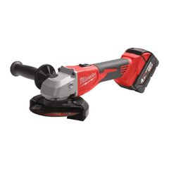  Schleifer 125 mm Milwaukee Akku-Winkelschleifer M18BLSAG125X-402X, incl. 2 x Akku, Ladegerät, HD-Box 12463531