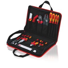  Werkzeugtasche "Kompakt" KNIPEX 00 21 11 Werkzeugtasche "Kompakt" Elektro 14-teilig 12381008