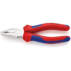  Kombizangen Kombizangen KNIPEX 03 05 160 Kombizange mit Mehrkomponenten-Hüllen verchromt 160 mm 12381021