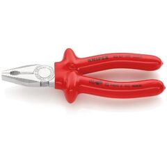  Kombizangen Kombizangen KNIPEX 03 07 180 Kombizange tauchisoliert, VDE-geprüft verchromt 180 mm 12381027