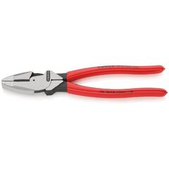  Kraft-Kombizangen "Lineman's Pliers" amerikanisches Modell KNIPEX 09 01 240 Kraft-Kombizange "Lineman's Pliers" amerikanisches Modell mit rutschhemmendem Kunststoff überzogen schwarz atramentiert 240 mm 12381058