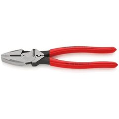  Kraft-Kombizangen "Lineman's Pliers" amerikanisches Modell KNIPEX 09 11 240 Kraft-Kombizange "Lineman's Pliers" amerikanisches Modell mit rutschhemmendem Kunststoff überzogen schwarz atramentiert 240 mm 12381061
