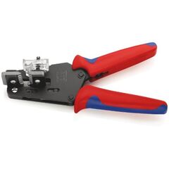  Präzisions-Abisolierzangen mit Formmessern KNIPEX 12 12 13 Präzisions-Abisolierzange mit Formmessern mit Mehrkomponenten-Hüllen brüniert 195 mm 12380332