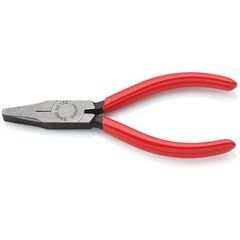  Flachzangen KNIPEX 20 01 125 Flachzange mit Kunststoff überzogen schwarz atramentiert 125 mm 12380816