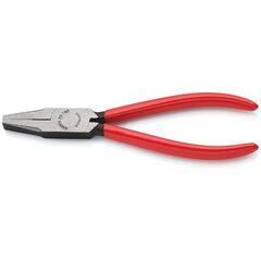  Flachzangen KNIPEX 20 01 180 Flachzange mit Kunststoff überzogen schwarz atramentiert 180 mm 12380820