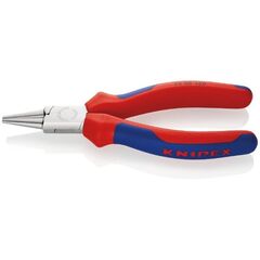  Greifzangen Rundzangen KNIPEX 22 05 140 Rundzange mit Mehrkomponenten-Hüllen verchromt 140 mm 12380807