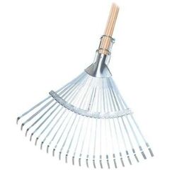  IDEAL-Profi-Fächerbesen verstellbar IDEAL-Profi-Fächerbesen verstellbar, blau verzinkt, 4 verstärkte Außenzinken, Schlaufenbefestigung 12379726