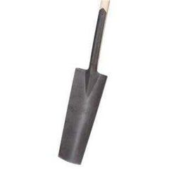  IDEAL-Drainierspaten, gestrahltes Blatt IDEAL Drainierspaten ohne Bügeltritt, gestrahltes Blatt mit Eschen-T-Stiel 85 cm 12380087