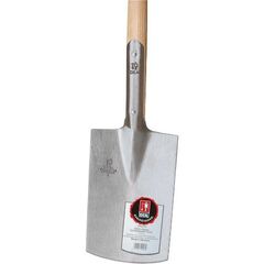  IDEAL-Spaten Gärtner Form, feinpoliertes Blatt IDEAL-Spaten Gärtner Form mit Tritt, feinpoliertes Blatt mit Eschen-D-Stiel 12380094