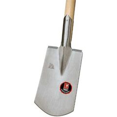  LÖWE-Spaten Flensburger Form, feinpoliertes Blatt LÖWE-Spaten Flensburger Form, feinpoliertes Blatt mit Eschen-D-Stiel 85 cm 12380113