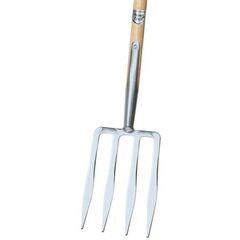  Idealspaten Gabeln IDEAL-Spatengabel Edelstahl rostfrei, Lanzenzinken, hochglanzpoliert, Doppelfeder 12379795
