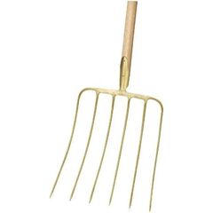  Idealspaten Gabeln IDEAL-Silogabel, gold, Federdülle 12379774