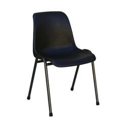  Sitzmöbel Lüllmann Formschalenstuhl anthrazit 12405779