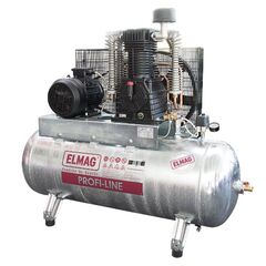  PROFI-LINE 10 bar - stationär ELMAG Kompressor PROFI-LINE VERZINKT PL-Z 1200/10/270 D, m. Sterndreieckanlage 12410666