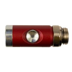  Sicherheits-Entlüftungskupplungen ELMAG Sicherheitskupplung AG 1/4 m. Druckknopf u. Drehgelenk DN 7,4 12410966
