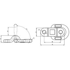  schraubbar Anschlagpunkte McBULL® Anschlagpunkt, Schraubausführung, ohne Feder, GK8, 3150 kg 12403369