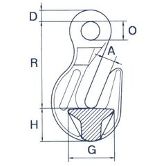  Verkürzungselemente Verkürzungshaken mit Öse CARTEC® Verkürzungshaken(Öse), GK8, 16 mm 12401365
