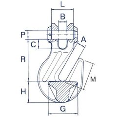  Verkürzungselemente Verkürzungshaken mit Gabelkopf, mit Sicherung CARTEC® Verkürzungshaken(Gabelkopf und Sicherung), GK8, 7/8 mm 12401380
