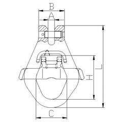  Absetzkipperösen McBULL® Absetzkipperöse, GK8, 13 mm 12401405