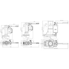  Hydraulikheber McBULL® Hydraulikheber,  25 t, Hubhöhe 215 mm 12398702